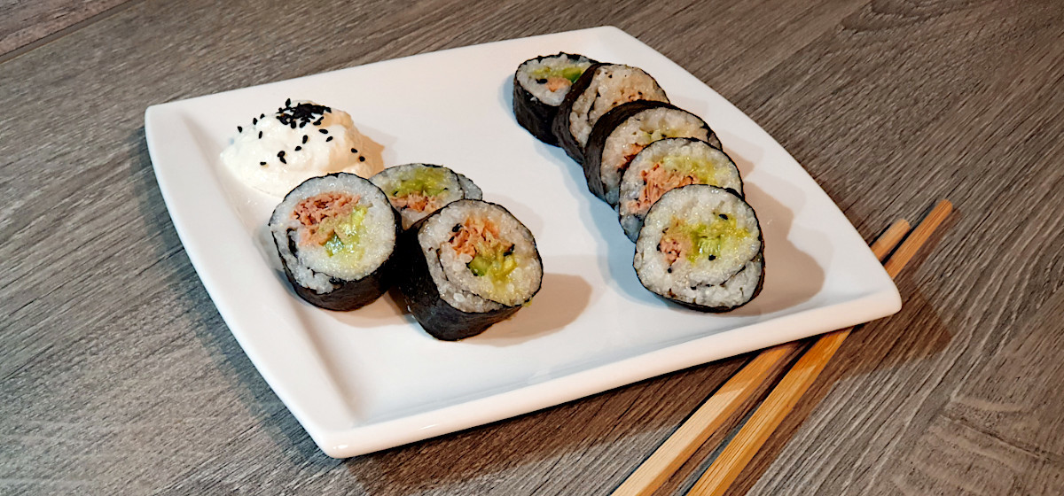 Rezept | Einfaches, leckeres Thunfisch-Sushi | glutenfrei | lebe glutenfrei